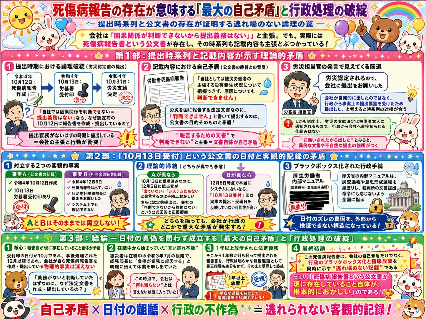 そもそも死傷病報告の存在がおかしい